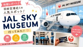 【JAL SKY MUSEUM】体験レポート｜初心者向け楽しみ方・注意点・予約方法まとめ